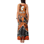 Personalized Greater Western Sydney Giants Tank Maxi Dress Aboriginal Dot Painting Graffiti Style
