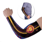 Personalized Brisbane Lions Arm Sleeves Modern Geometric Sports Graphic Style