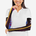 Personalized Brisbane Lions Arm Sleeves Modern Geometric Sports Graphic Style