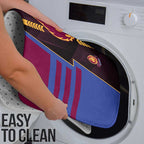 Brisbane Lions Bathroom Set Modern Geometric Sports Graphic Style