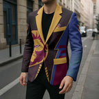 Personalized Brisbane Lions Blazer Modern Geometric Sports Graphic Style