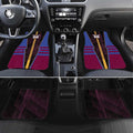Personalized Brisbane Lions Car Mats Modern Geometric Sports Graphic Style