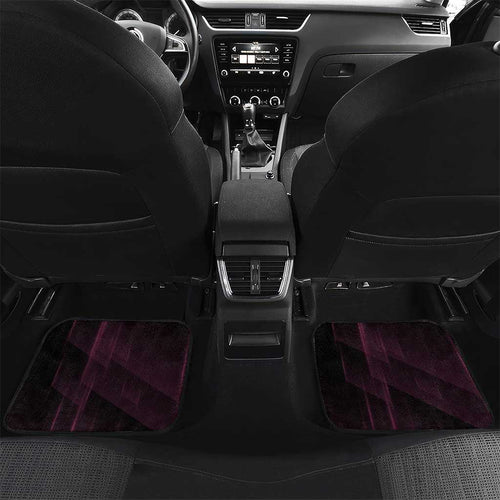 Personalized Brisbane Lions Car Mats Modern Geometric Sports Graphic Style
