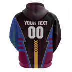 Personalized Brisbane Lions Hoodie Modern Geometric Sports Graphic Style