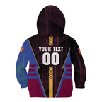 Personalized Brisbane Lions Kid Hoodie Modern Geometric Sports Graphic Style