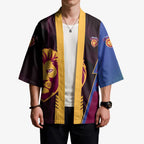 Personalized Brisbane Lions Kimono Modern Geometric Sports Graphic Style