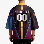 Personalized Brisbane Lions Kimono Modern Geometric Sports Graphic Style
