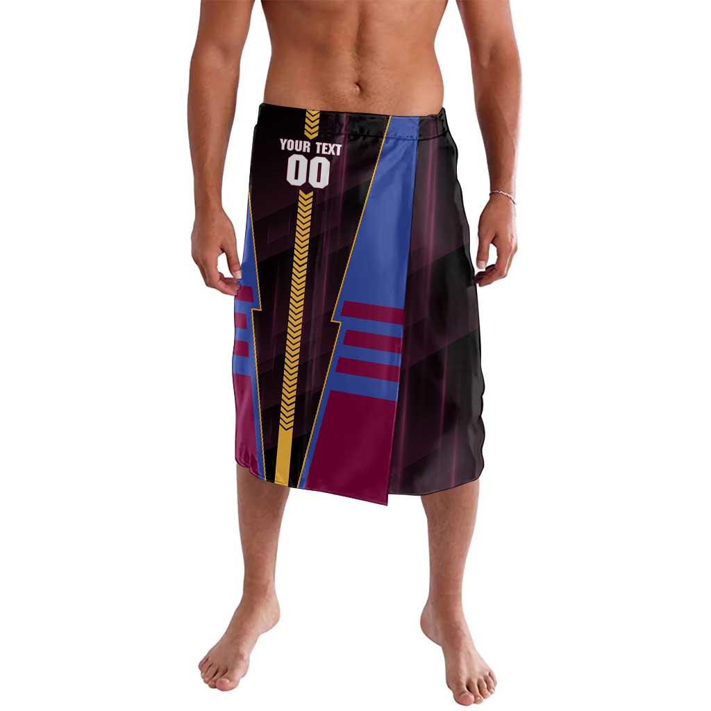 Personalized Brisbane Lions Lavalava Modern Geometric Sports Graphic Style