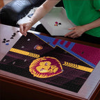 Brisbane Lions Puzzle Modern Geometric Sports Graphic Style