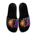 Brisbane Lions Slide Sandals Modern Geometric Sports Graphic Style