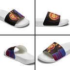 Brisbane Lions Slide Sandals Modern Geometric Sports Graphic Style
