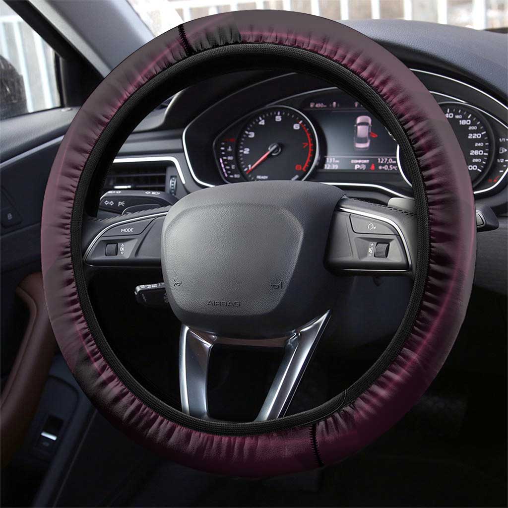 Brisbane Lions Steering Wheel Cover Modern Geometric Sports Graphic Style
