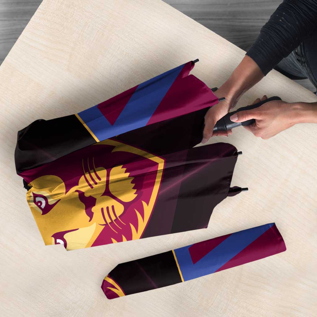 Brisbane Lions Umbrella Modern Geometric Sports Graphic Style