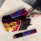 Brisbane Lions Umbrella Modern Geometric Sports Graphic Style