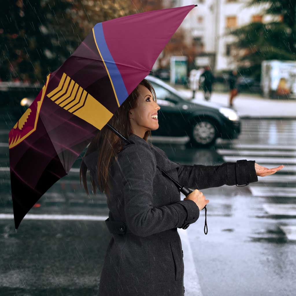 Brisbane Lions Umbrella Modern Geometric Sports Graphic Style