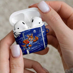 North Melbourne Kangaroos AirPods Case Mascot Cartoon Football Illustration Style