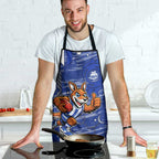 North Melbourne Kangaroos Apron Mascot Cartoon Football Illustration Style