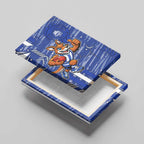 North Melbourne Kangaroos Canvas Wall Art Mascot Cartoon Football Illustration Style