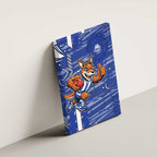 North Melbourne Kangaroos Canvas Wall Art Mascot Cartoon Football Illustration Style