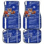 North Melbourne Kangaroos Car Mats Mascot Cartoon Football Illustration Style