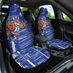 North Melbourne Kangaroos Car Seat Cover Mascot Cartoon Football Illustration Style
