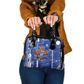 North Melbourne Kangaroos Shoulder Handbag Mascot Cartoon Football Illustration Style