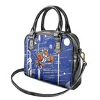 North Melbourne Kangaroos Shoulder Handbag Mascot Cartoon Football Illustration Style