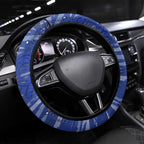 North Melbourne Kangaroos Steering Wheel Cover Mascot Cartoon Football Illustration Style