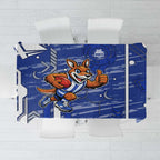 North Melbourne Kangaroos Tablecloth Mascot Cartoon Football Illustration Style