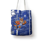 North Melbourne Kangaroos Tote Bag Mascot Cartoon Football Illustration Style