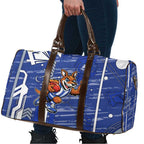 North Melbourne Kangaroos Travel Bag Mascot Cartoon Football Illustration Style