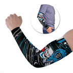 Port Adelaide Power Arm Sleeves Mascot Cartoon Football Illustration Style