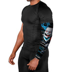 Port Adelaide Power Arm Sleeves Mascot Cartoon Football Illustration Style