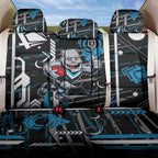 Port Adelaide Power Back Car Seat Cover Mascot Cartoon Football Illustration Style