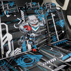 Port Adelaide Power Back Car Seat Cover Mascot Cartoon Football Illustration Style