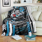 Port Adelaide Power Blanket Mascot Cartoon Football Illustration Style