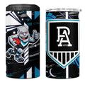 Port Adelaide Power 4 in 1 Can Cooler Tumbler Mascot Cartoon Football Illustration Style
