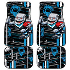 Port Adelaide Power Car Mats Mascot Cartoon Football Illustration Style