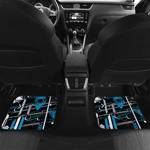 Port Adelaide Power Car Mats Mascot Cartoon Football Illustration Style