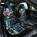 Port Adelaide Power Car Seat Cover Mascot Cartoon Football Illustration Style