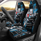 Port Adelaide Power Car Seat Cover Mascot Cartoon Football Illustration Style