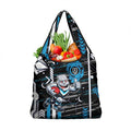 Port Adelaide Power Grocery Bag Mascot Cartoon Football Illustration Style