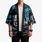 Port Adelaide Power Kimono Mascot Cartoon Football Illustration Style