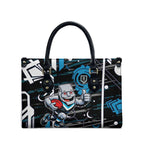 Port Adelaide Power Leather Bag Mascot Cartoon Football Illustration Style