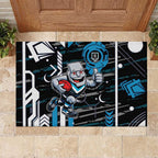 Port Adelaide Power Rubber Doormat Mascot Cartoon Football Illustration Style