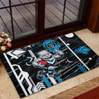 Port Adelaide Power Rubber Doormat Mascot Cartoon Football Illustration Style
