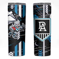 Port Adelaide Power Skinny Tumbler Mascot Cartoon Football Illustration Style