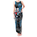 Port Adelaide Power Tank Maxi Dress Mascot Cartoon Football Illustration Style
