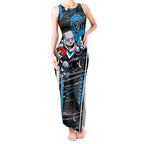 Port Adelaide Power Tank Maxi Dress Mascot Cartoon Football Illustration Style