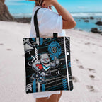 Port Adelaide Power Tote Bag Mascot Cartoon Football Illustration Style